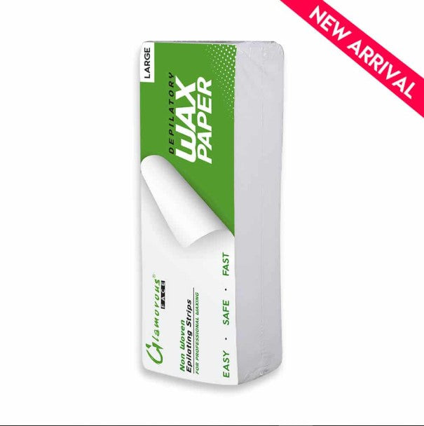 Glamorous Face Depilatory Wax Paper (Large) - FlyingCart.pk