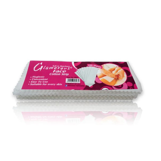 Glamorous Face Waxing Cloth Strips (Large) - FlyingCart.pk