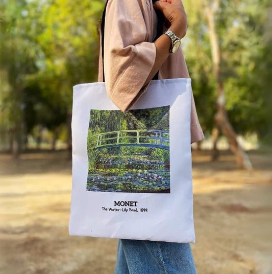 Custom Printed Cotton Canvas Tote Shopping Bags - Flyingcart.pk
