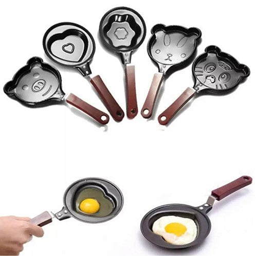 Egg Fry Pan Pack of 5 – Random Shapes - FlyingCart.pk