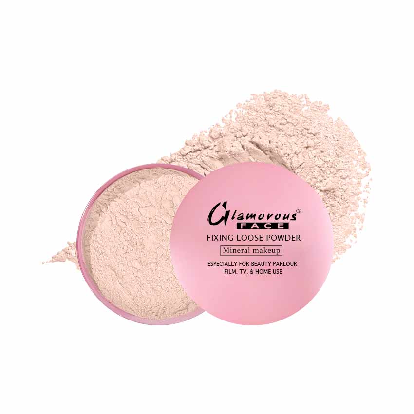 Glamorous Face HD Mineral Matte Finish Fixing Loose Powder - Flyingcart.pk
