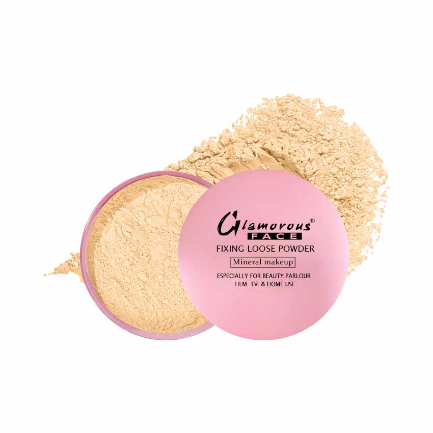 Glamorous Face HD Mineral Matte Finish Fixing Loose Powder - Flyingcart.pk