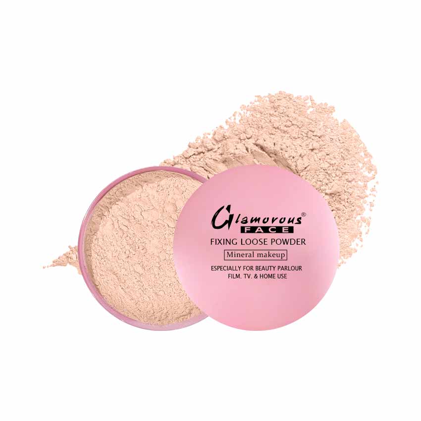 Glamorous Face HD Mineral Matte Finish Fixing Loose Powder - Flyingcart.pk