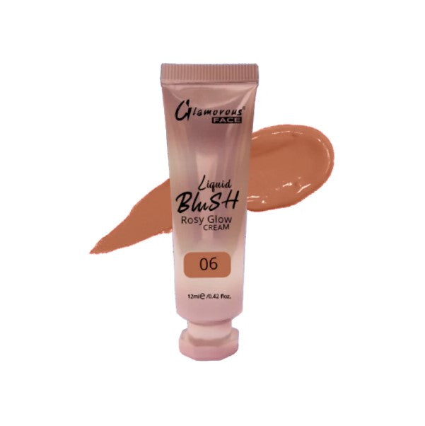 Glamorous Face Rosy Glow Liquid Blush Cream - FlyingCart.pk