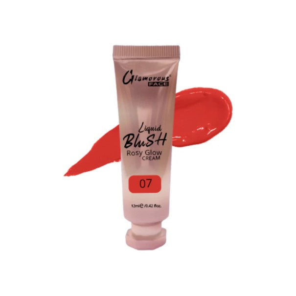 Glamorous Face Rosy Glow Liquid Blush Cream - FlyingCart.pk