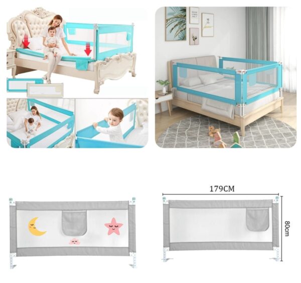 Baby Safety Bed Fence - FlyingCart.pk