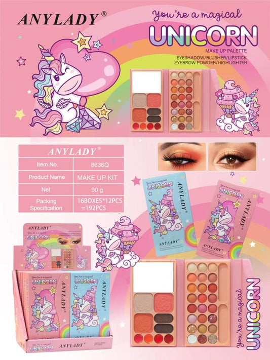 Anylady Unicorn Makeup kit - FlyingCart.pk