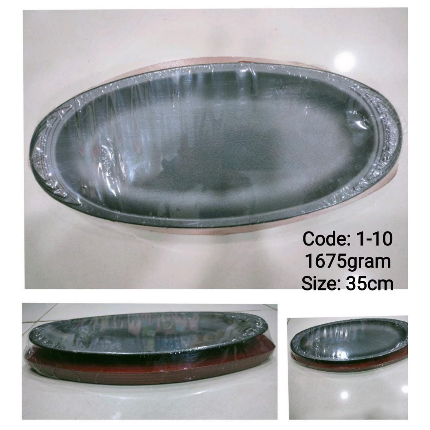 Stakes Sizzler Plates - FlyingCart.pk