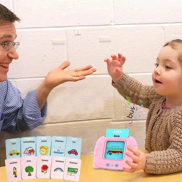 Audible Flash Cards Baby Reading Machine - Flyingcart.pk