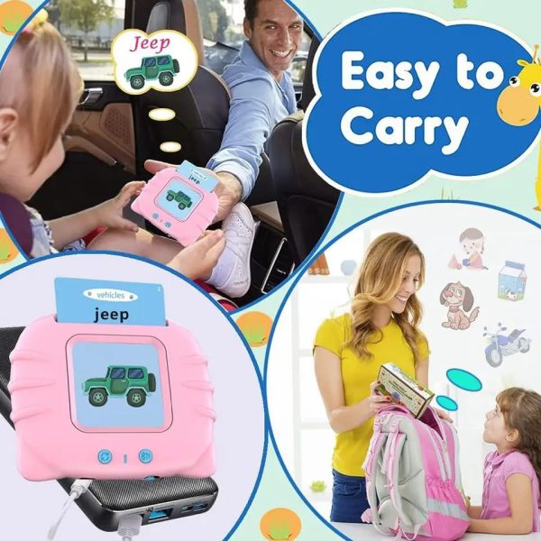 Audible Flash Cards Baby Reading Machine - Flyingcart.pk