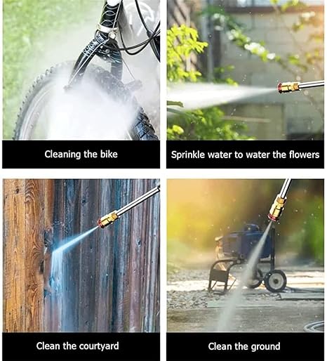 Automatic Cordless Wireless Car Wash Spray Gun – High Pressure 48V - Flyingcart.pk