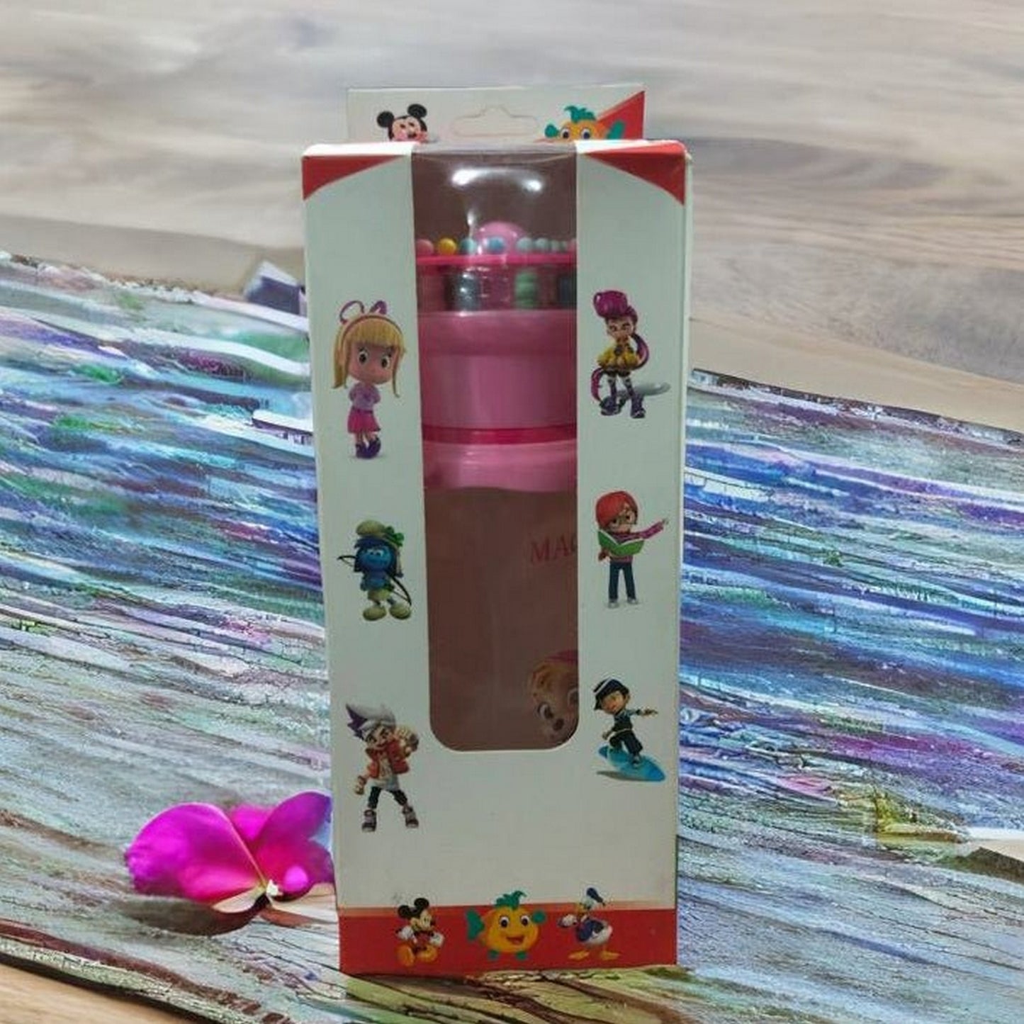 Baby Feeder Bottle With Rattle Cap - FlyingCart.pk