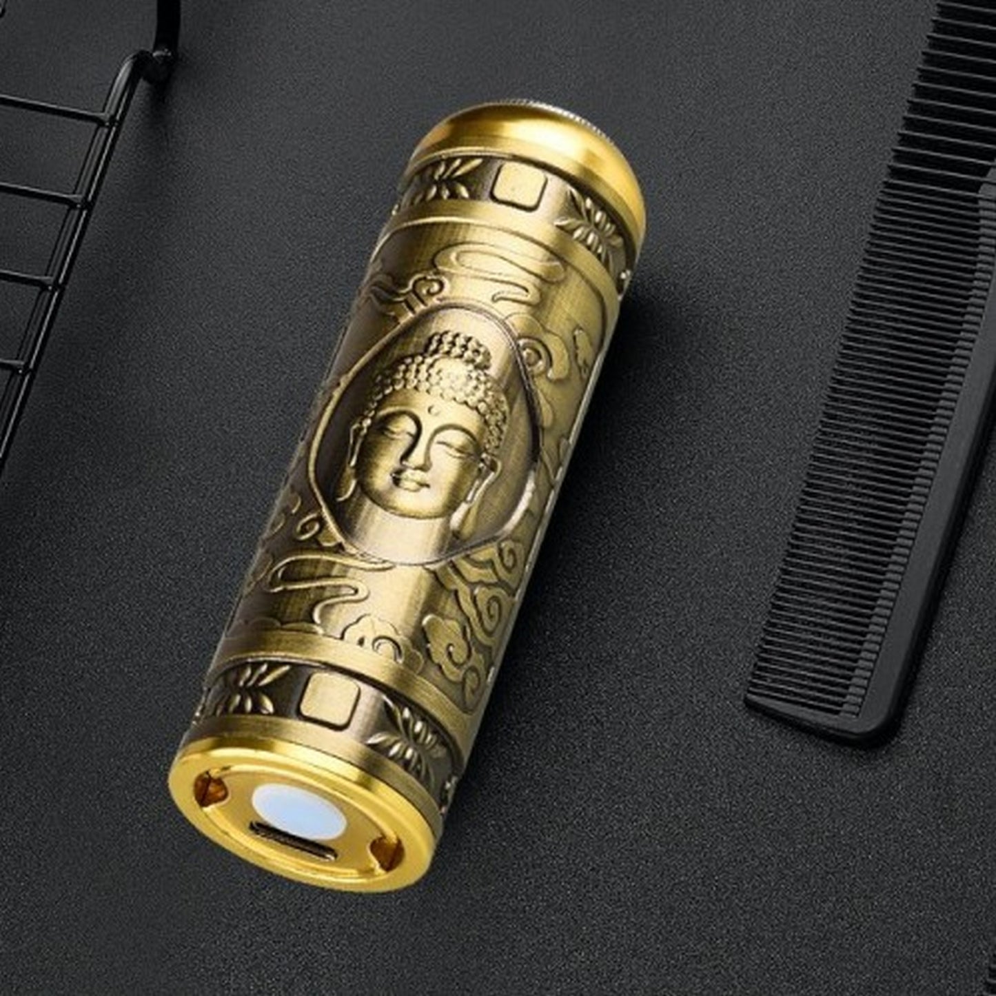 T8 Mini Electric Shaver Men Vintage Buddha Head Shaving Machine - FlyingCart.pk
