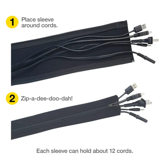 Cable Sleeve Cord Organizer (24" & 32") - Flyingcart.pk
