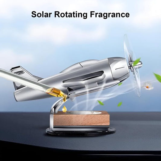 Cadecoration Plan Solar Powered Aeroplan Car Air Freshener - Flyingcart.pk