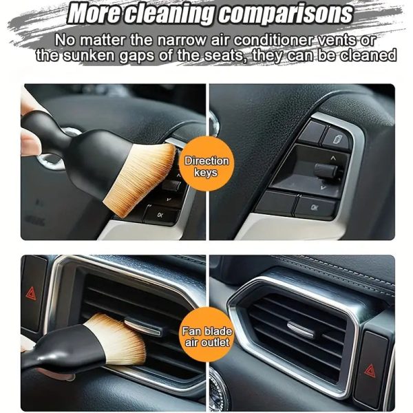 Car Interior Cleaning & Multi-Functional Brush – Premium Quality - Flyingcart.pk