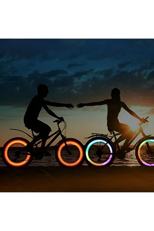 The Car & Motorcycle Wheel LED Light - Flyingcart.pk