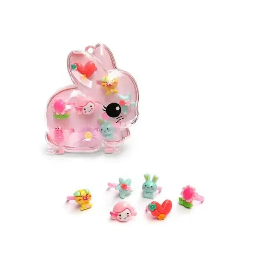 Cartoon Animal Resin Plastic Rings - Flyingcart.pk