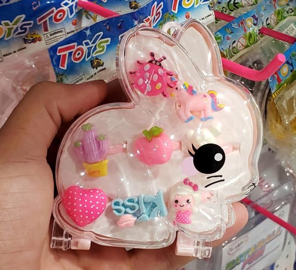 Cartoon Animal Resin Plastic Rings - Flyingcart.pk