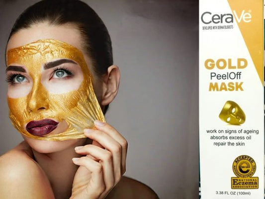 CeraVe Radiant Glow Gold Peel-Off Mask – 100ml-FlyingCart.pk