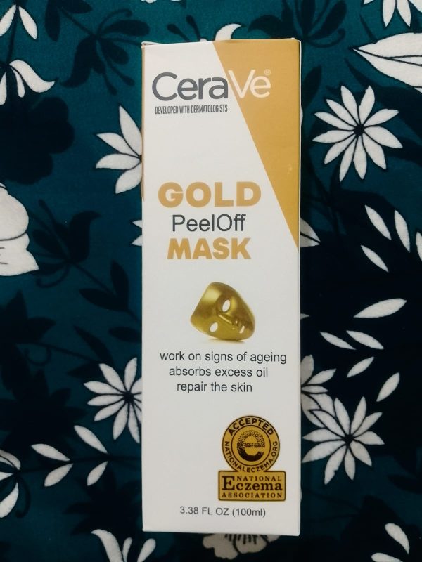 CeraVe Radiant Glow Gold Peel-Off Mask – 100ml-FlyingCart.pk