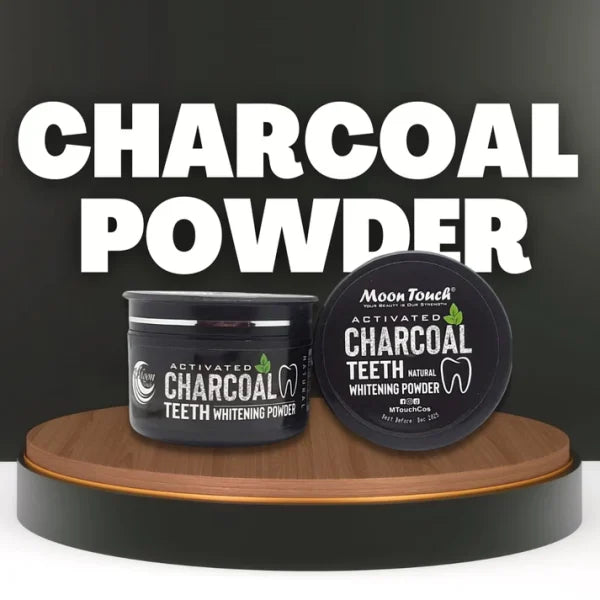 Moon Touch Teeth Whitening Charcoal Powder (Organic) – 30g-FlyingCart.pk