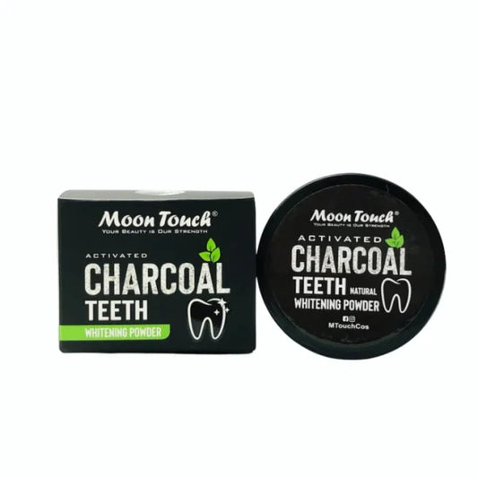 Moon Touch Teeth Whitening Charcoal Powder (Organic) – 30g-FlyingCart.pk