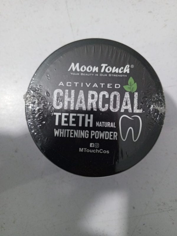 Moon Touch Teeth Whitening Charcoal Powder (Organic) – 30g-FlyingCart.pk