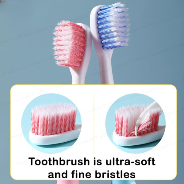 Chofn Kids Toothbrush Set (3–12 Years) – Soft Bristles With Toy Car (random Designs)-FlyingCart.pk