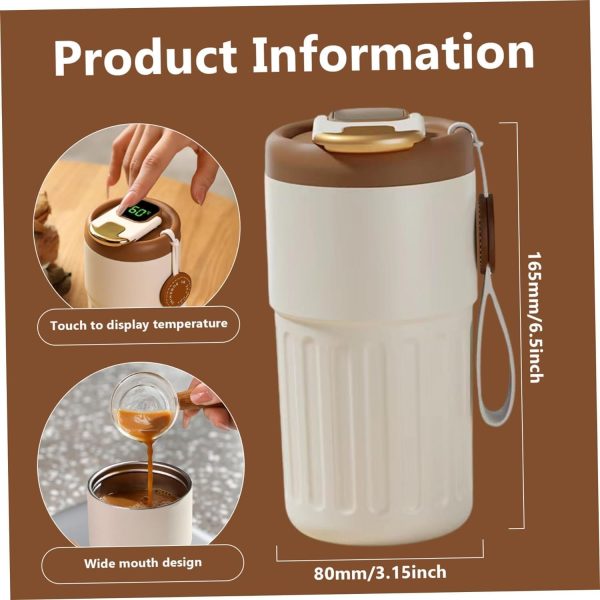 Coffee Thermos with Temperature Display - Flyingcart.pk