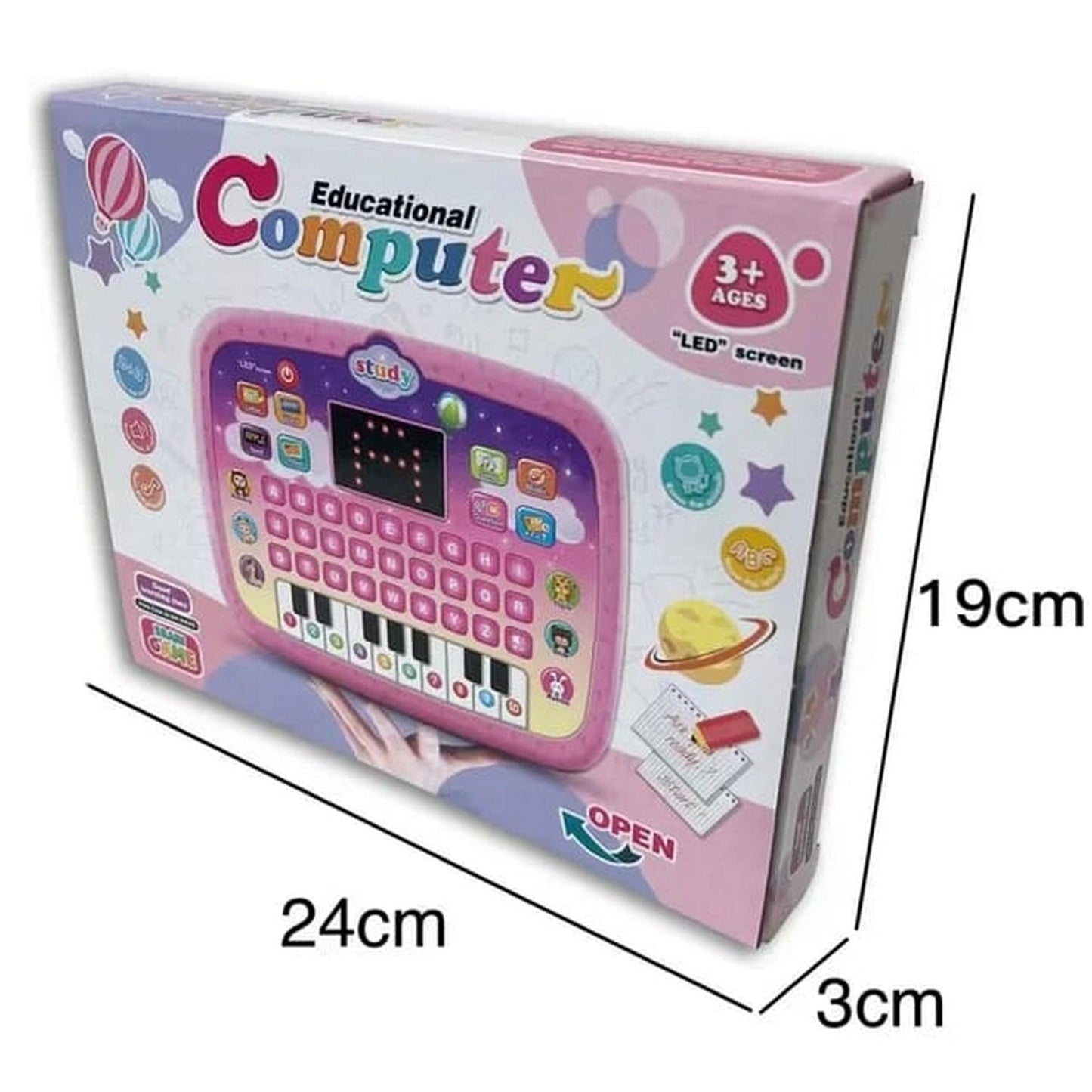 LED Tablet Learning Machine Toy - FlyingCart.pk