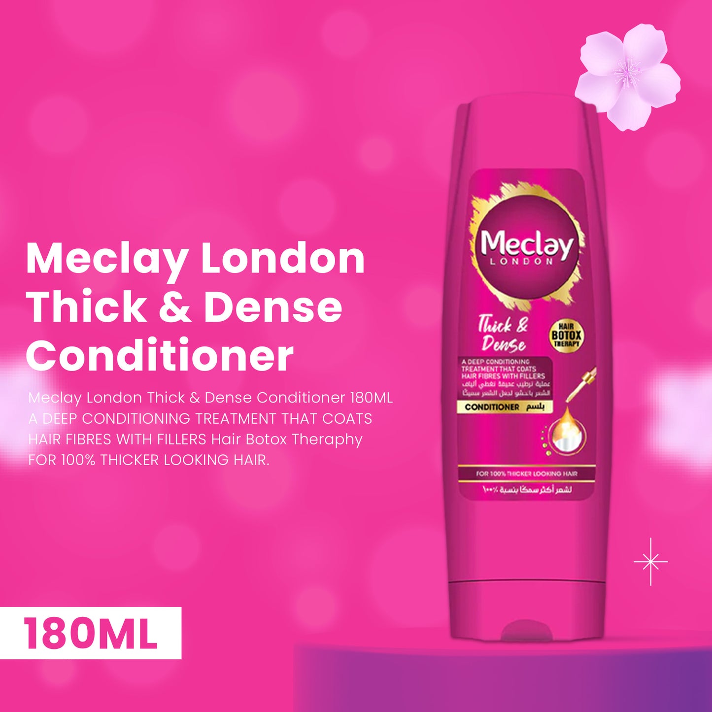 Meclay London Thick & Dense Conditioner- FlyingCart.pk