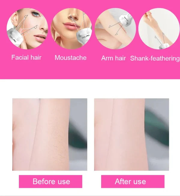 Dl-6009 Portable Women Depilation Epilator - Flyingcart.pk