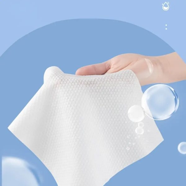 Disposable Face Towel – 70 Pcs Ultra Soft, Thickened Cotton Tissues - Flyingcart.pk