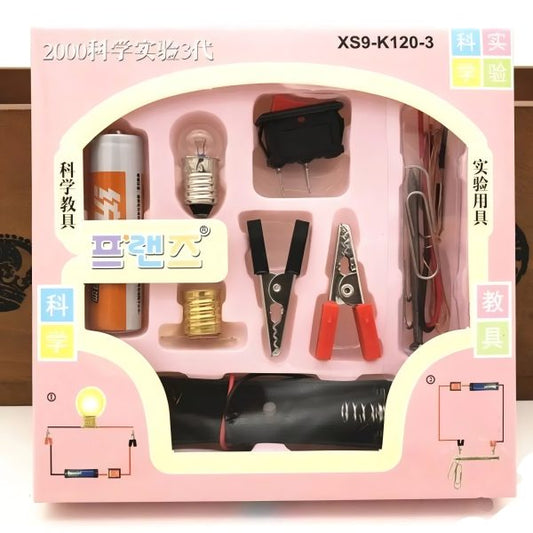 DIY Electrical Circuit Learning Kit – Safe STEM Science Experiment Toy for Kids