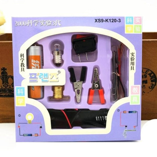 DIY Electrical Circuit Learning Kit – Safe STEM Science Experiment Toy for Kids