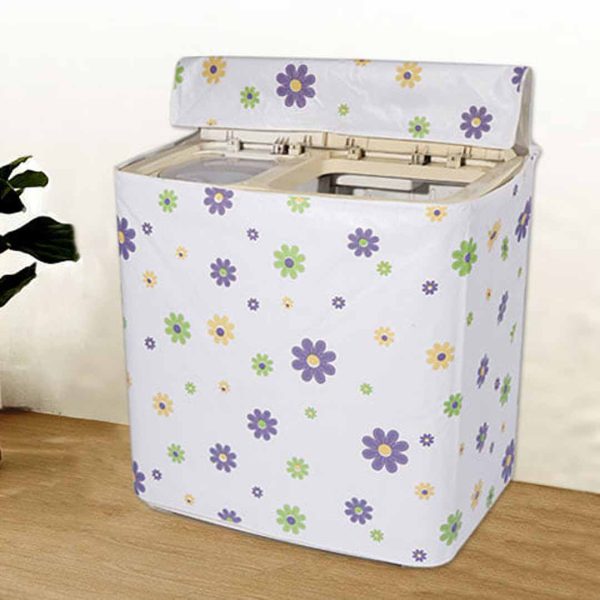 Double Washing Machine Cover - Flyingcart.pk