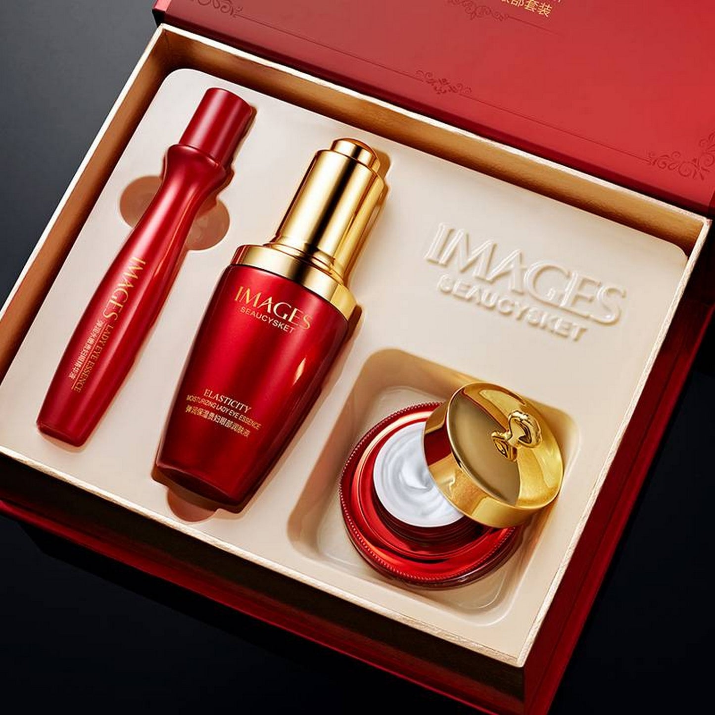 Elasticity Moisturizing Lady Eye Care Suit Set 3 In 1 - FlyingCart.pk