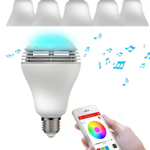 E27 Bluetooth Smart LED Bulb with Speaker - Flyingcart.pk