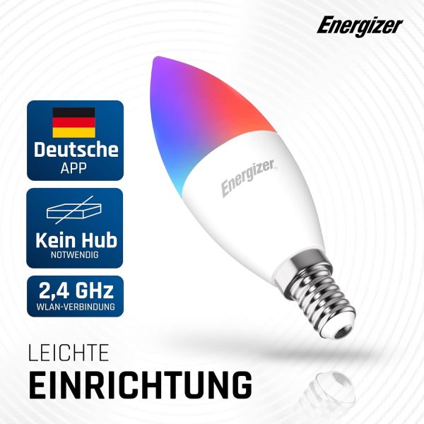 energizer-smart-led-multicolor-dimmable-wifi-bulb-5-5w-app-controllable-home-bulb-with-alexa-google-and-siri-no-hub-required-lamp-holder-e14-1-flyingcart.pk