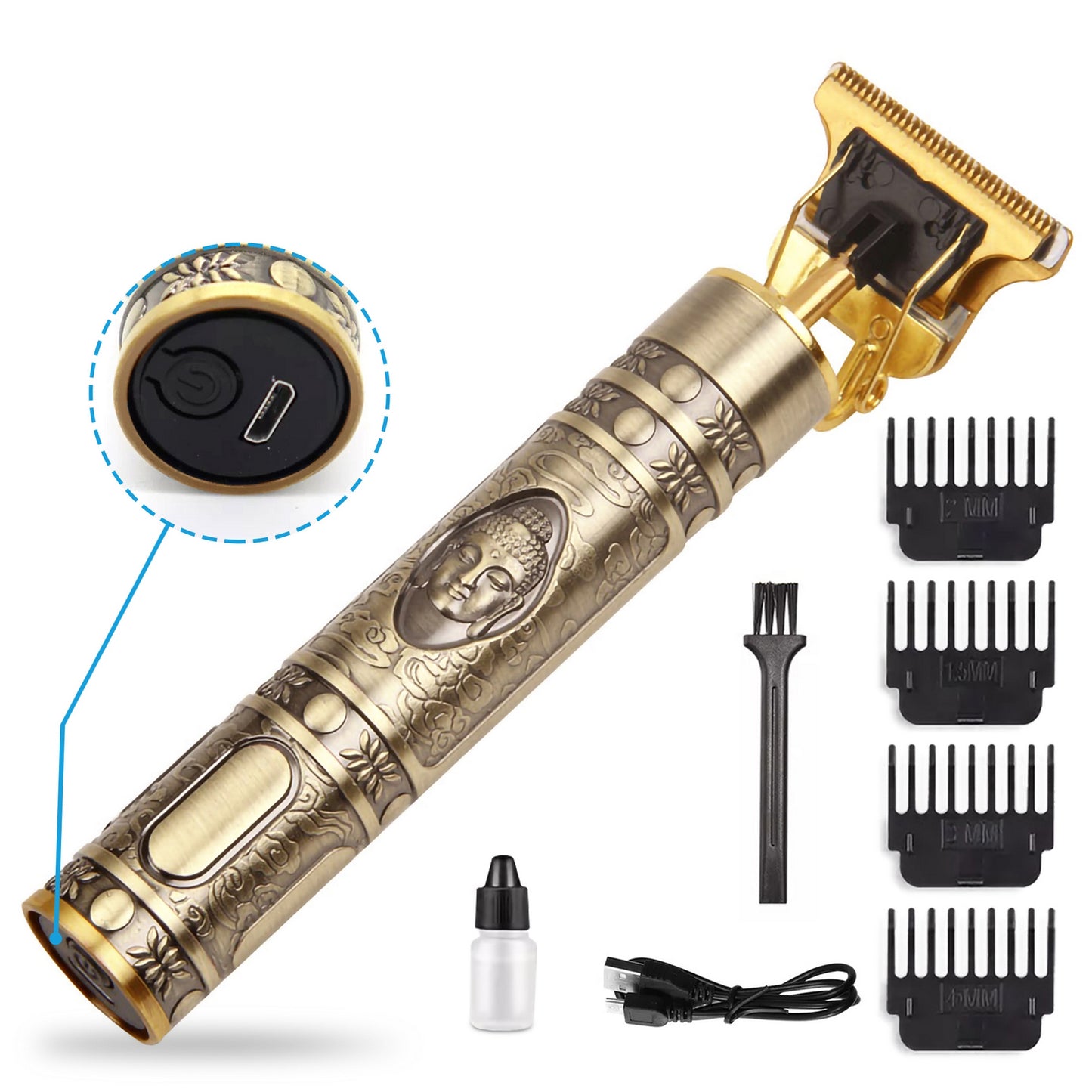 T9 Professional Hair Clipper Rechargeable Hair Trimmer - FlyingCart.pk