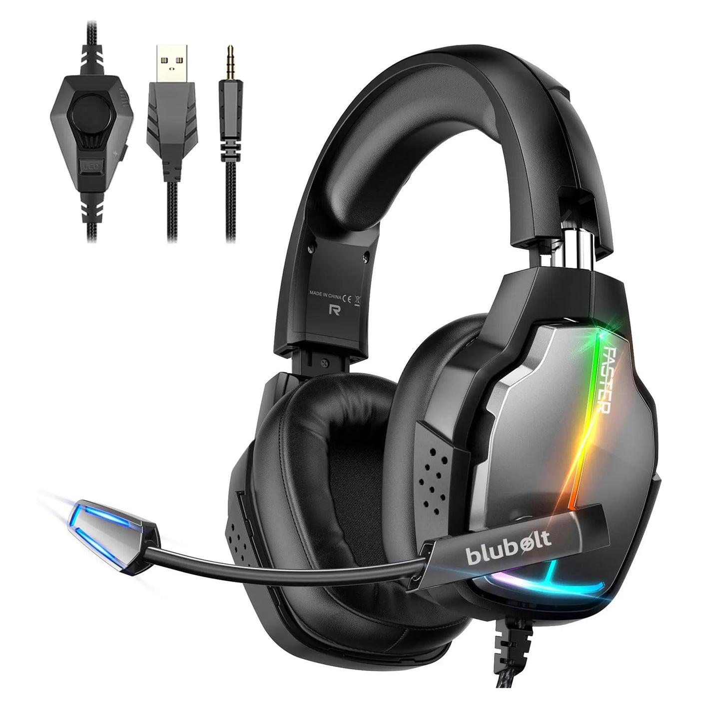 Faster Noise Cancelling Headset (BG-400) - FlyingCart.pk