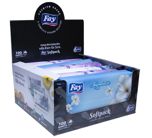 SOFT PACK TISSUE – 6 PACKETS - FlyingCart.pk