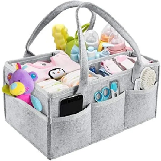 Foldable Baby Diaper Caddy Organizer - Flyingcart.pk