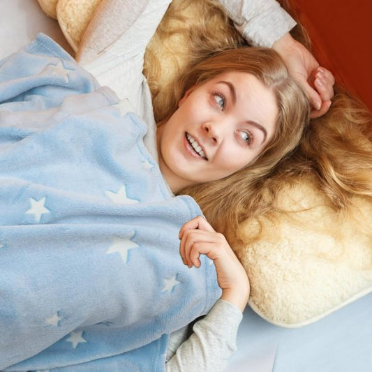 Glow in The Dark Stars Blanket - Flyingcart.pk