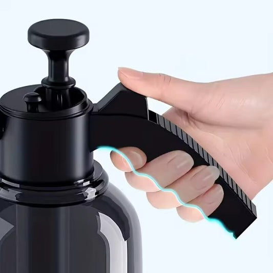 hand-pump-foam-car-wash-sprayer-bottle-air-pressure-sprayer-car-cleaning-tools-gardening-spray-bottle-air-pump-watering-bottle-black-color-1-flyingcart.pk