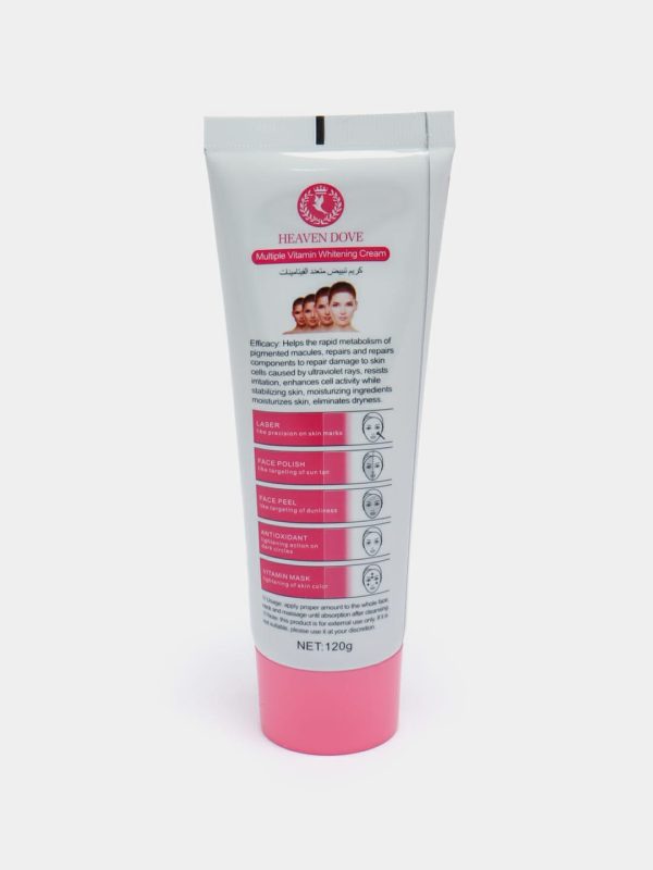 Heaven Dove Multiple Vitamin Whitening Cream Tube 120g-FlyingCart.pk