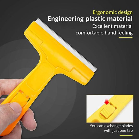 heavy-duty-razor-blade-scraper-tool-for-removing-labels-stickers-caulk-adhesive-paint-multipurpose-cleaning-tool-for-glass-tiles-smooth-surfaces-1-flyingcart.pk