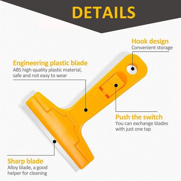 heavy-duty-razor-blade-scraper-tool-for-removing-labels-stickers-caulk-adhesive-paint-multipurpose-cleaning-tool-for-glass-tiles-smooth-surfaces-1-flyingcart.pk