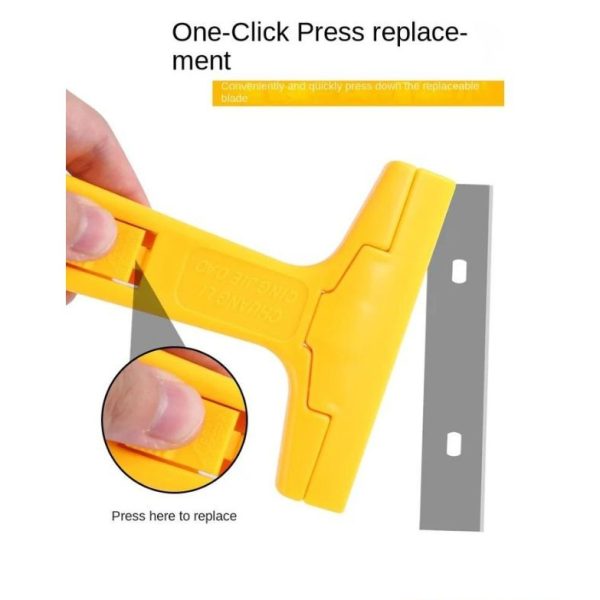 heavy-duty-razor-blade-scraper-tool-for-removing-labels-stickers-caulk-adhesive-paint-multipurpose-cleaning-tool-for-glass-tiles-smooth-surfaces-1-flyingcart.pk
